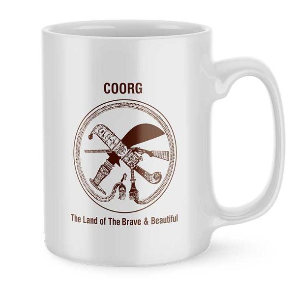 Souvenir Mug  Kodava Symbol