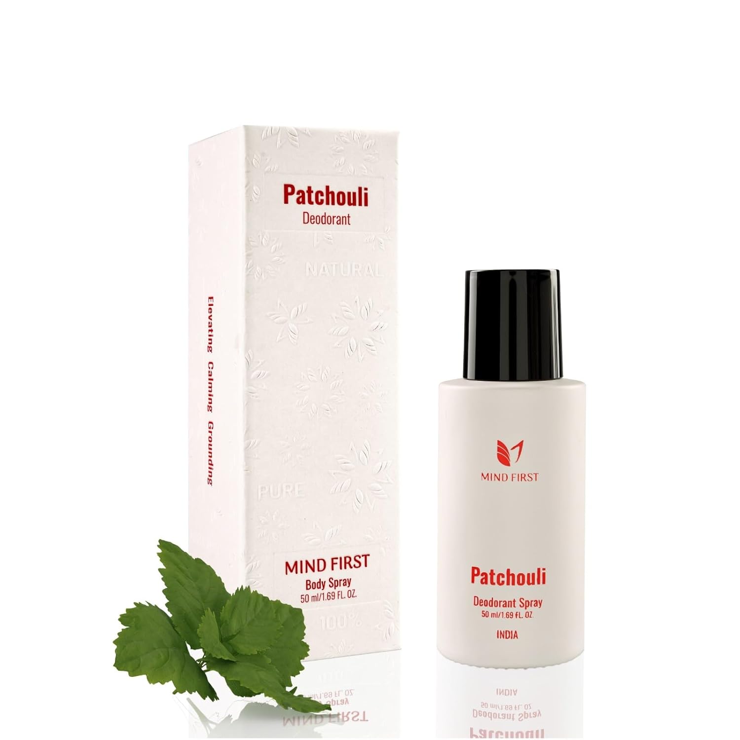 Mind First Patchouli Natural Luxury Deodorant 50ml Made with Essential Oils Pure Authentic  100 SkinFriendly  LongLasting Deodorant for Men  Women  Perfect for Gifting