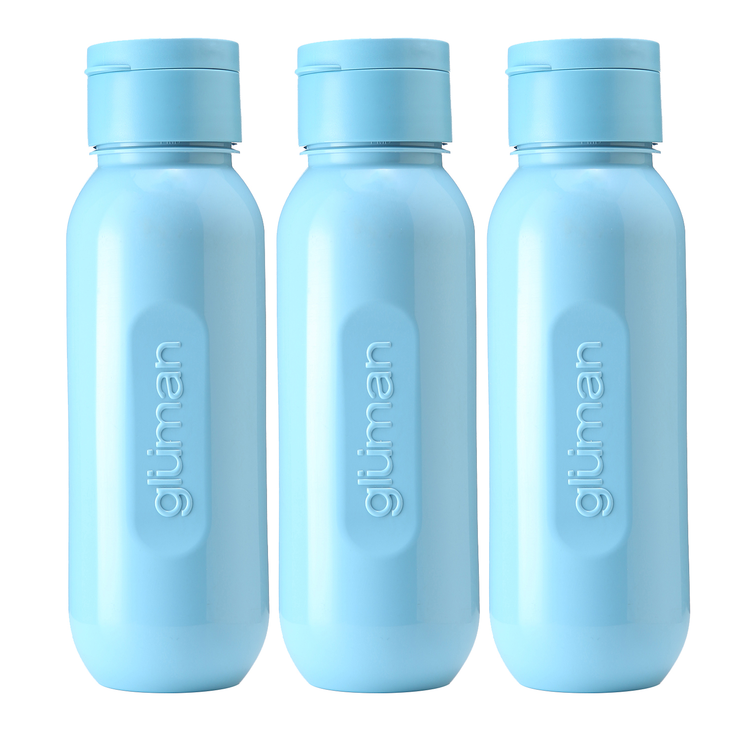 Claro Mini Opaque 3Pack 500ml Water Bottles Leakproof BPA Free Anti Bacterial