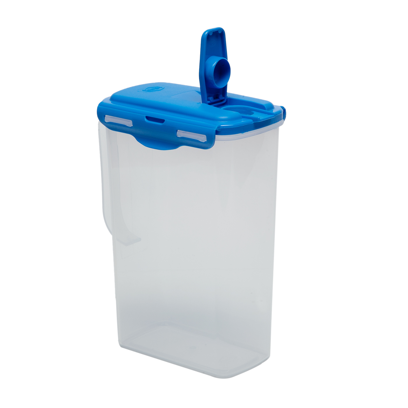 Fridge Water Jug 2 Litre BPA Free Leak Proof FlipTop Locking Lid Blue