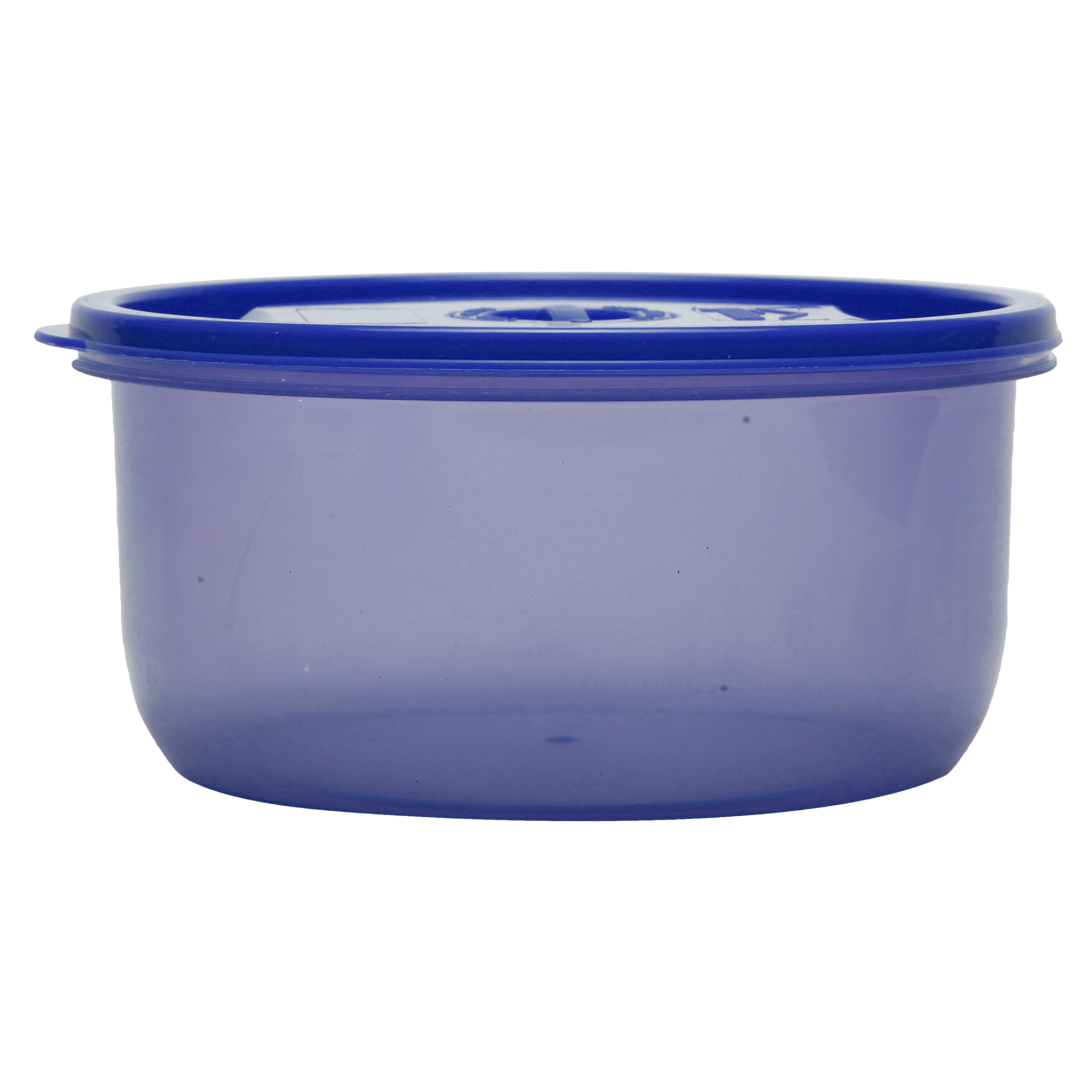 Microvent 4 Piece Food Container Set 100 Food Grade Steam Vented Blue 