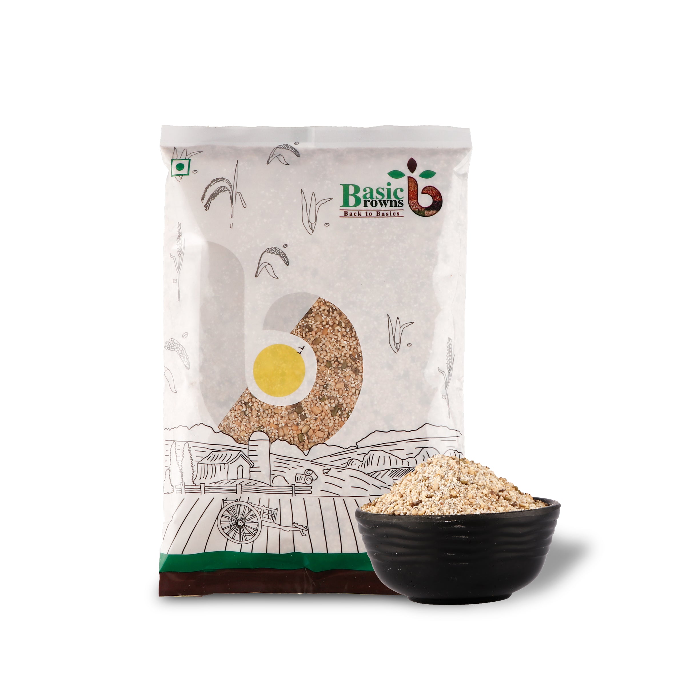 basicBrowns Multi Millet Khichdi 500g