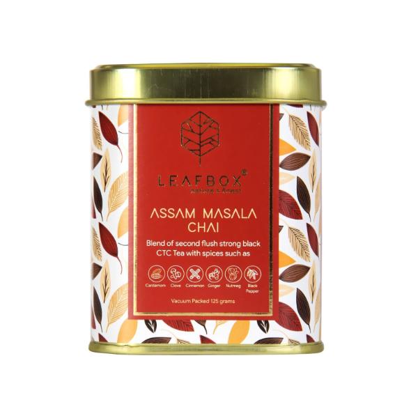 Assam Masala Chai Loose Leaf Tin Box
