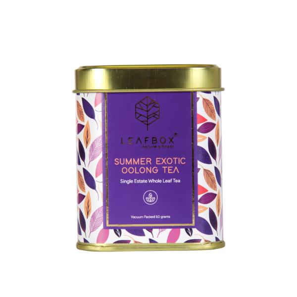 Summer Exotic Oolong Tea Loose Tea Tin