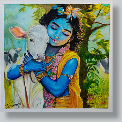 God of Love Painting by Ashish kumar  ArtozOn
