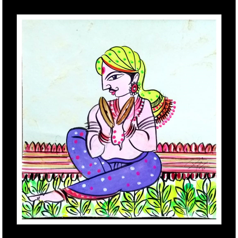 Traditional Bundelkhandi Chiteri Art  ArtozOn