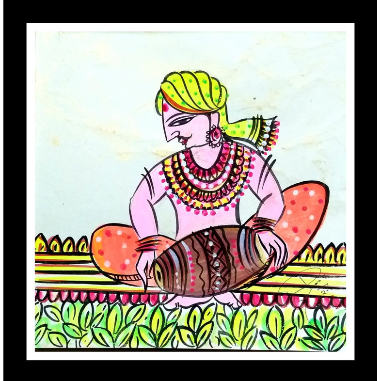 Traditional Bundelkhandi Chiteri Art  ArtozOn