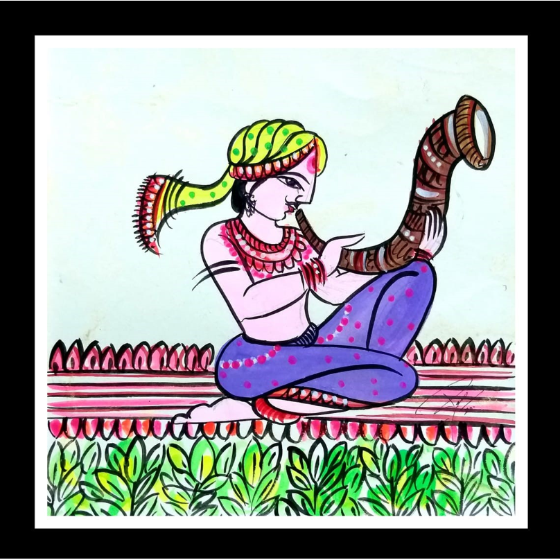 Traditional Bundelkhandi Chiteri Art  ArtozOn