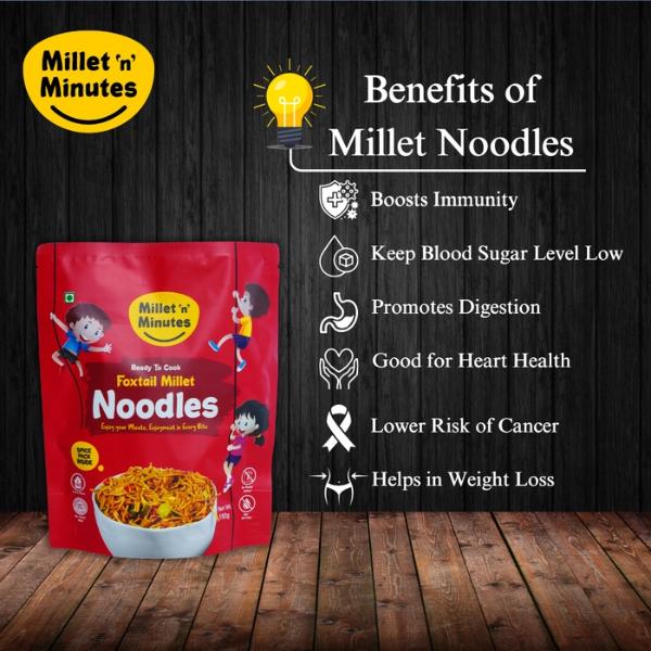 Foxtail millet barnyard milllet multi millet  Noodles