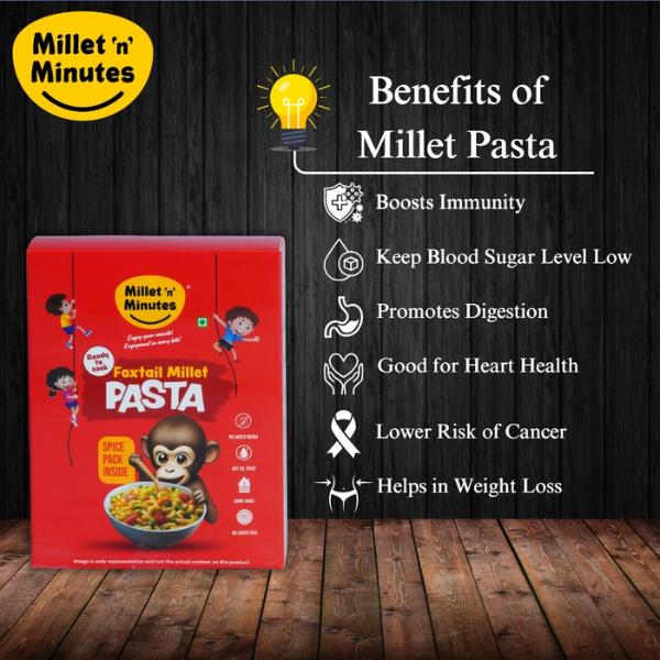 Foxtail millet barnyard millet multi millet Pasta