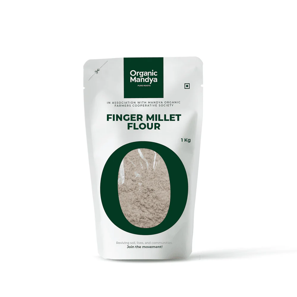 OM FINGER MILLET FLOUR 1 KG