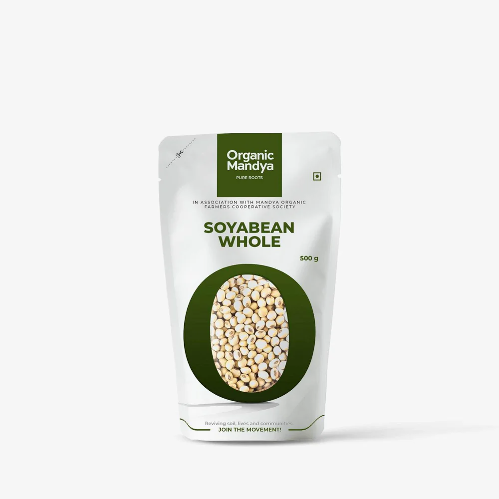OM SOYABEAN WHOLE 500 GM