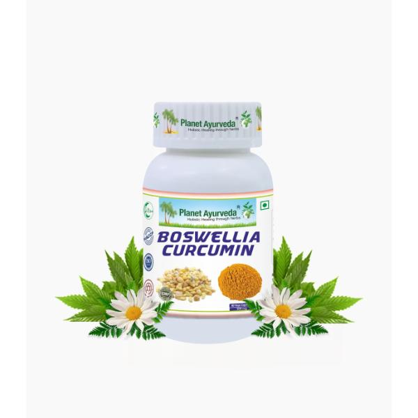 Boswellia Curcumin  herbal remedy that manages pain and maintains joint health 60 capsules
