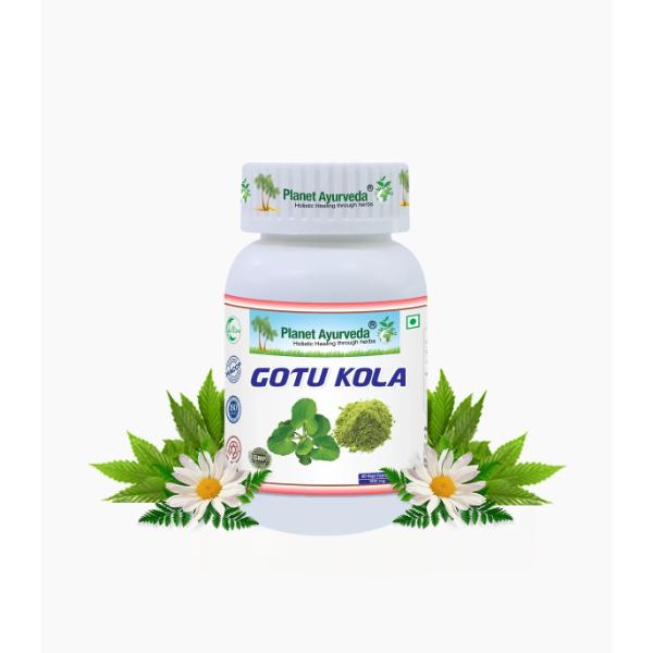 Gotu Kola Capsules   herbal remedy that maintains healthy brain useful in depression  60 capsules