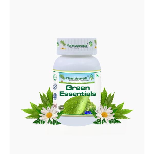 Green Essentials Capsules herbal remedy that boosts healthy immune system 60 capsules