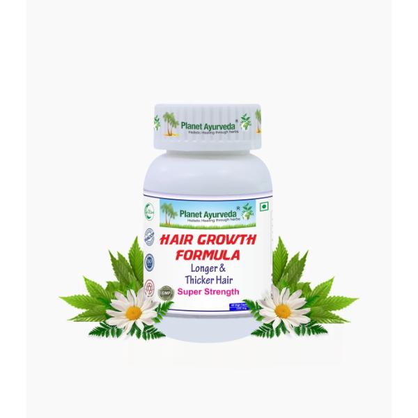 Hair Growth Formula Capsules  herbal remedy to relieve hair problems and promote hair growth 60 capsules