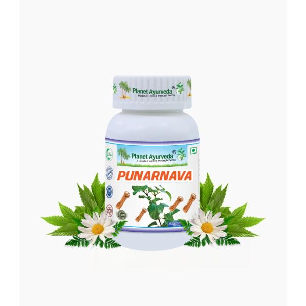 Punarnava Capsules herbal remedy that is natural diuretic useful in water retention kidney and liver failure  60 capsules