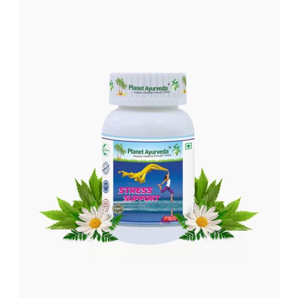 Stress Support Capsules herbal remedy for managing stress anxiety  60 capsules