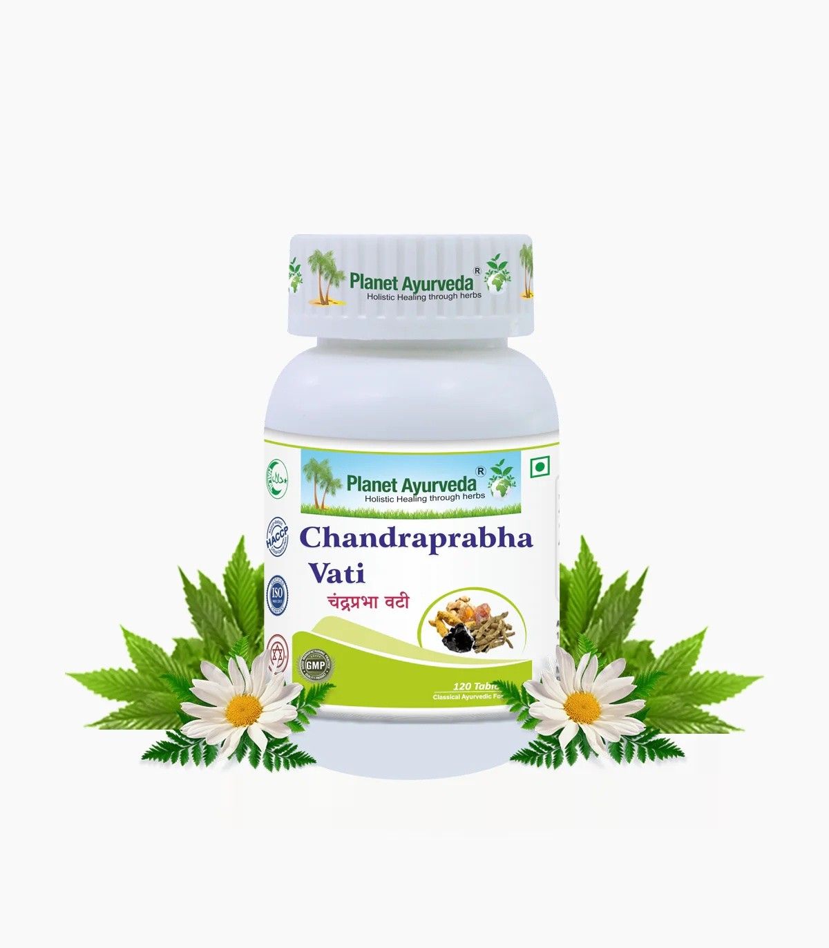 Chandraprabha Vati Tablets herbal remedy that supports and maintains overall health with its multiple uses and benefits for the entire system 120 tablets