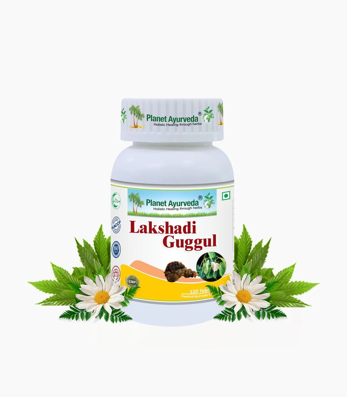 Lakshadi Guggul natural remedy for healthy bones  enhances calcium deposition in bones  120 tablets