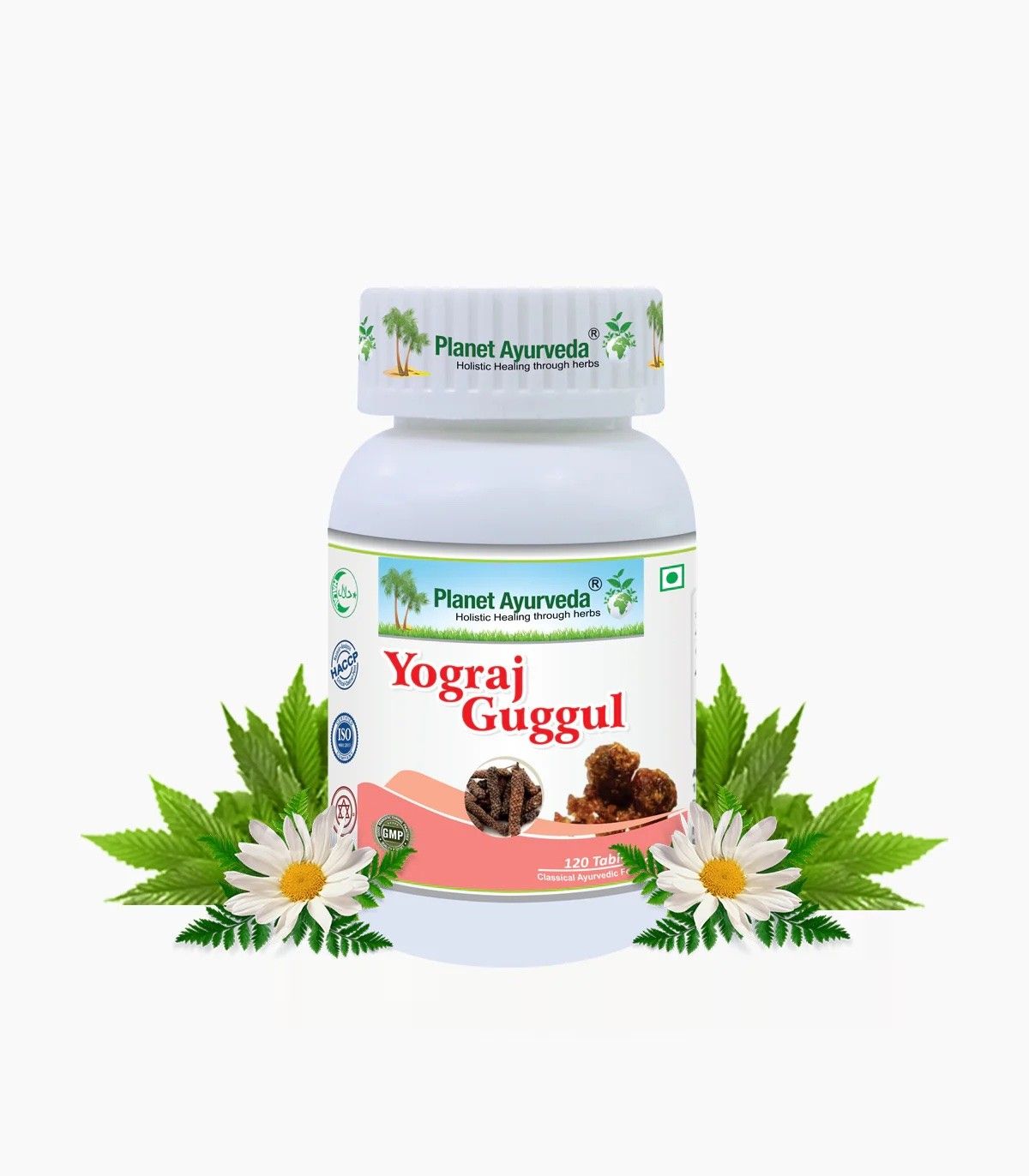 Yograj Guggul Tablets  natural remedy that rejuvenates and strengthens the skeletal and neuromuscular system 120 tablets