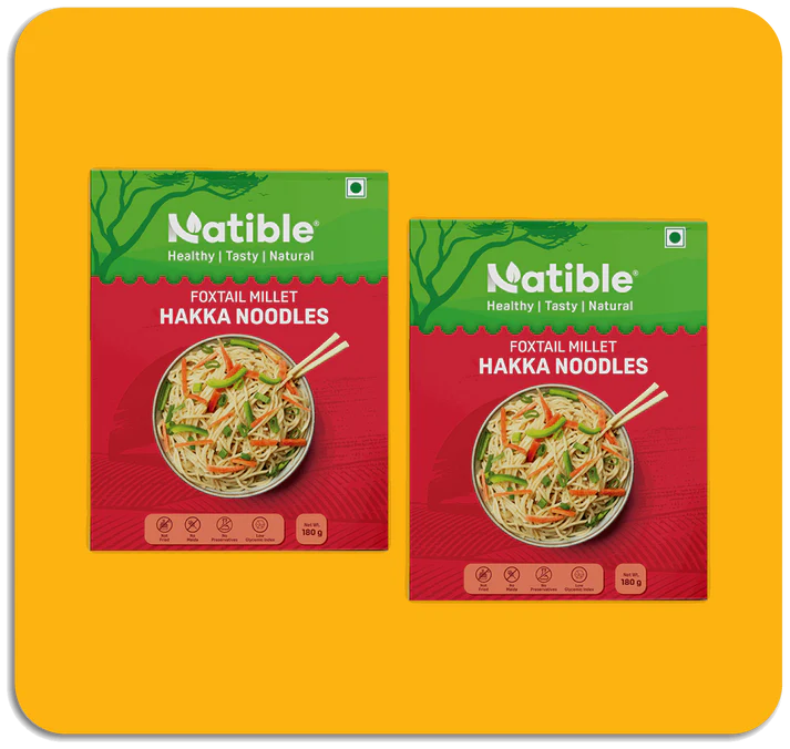 Foxtail Millet Hakka Noodles Combo