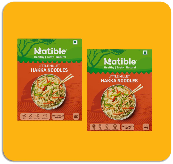 Little Millet Hakka Noodles Combo
