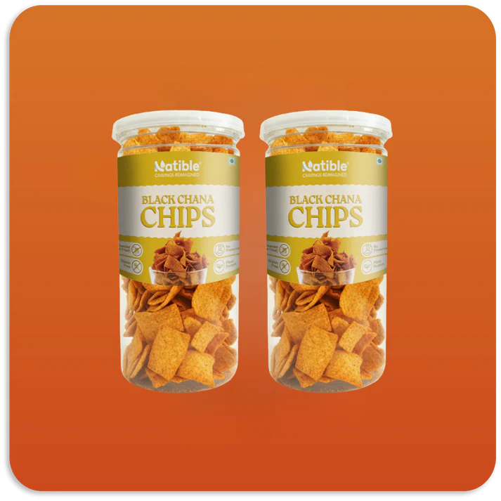 Roasted Black Chana Chips Combo