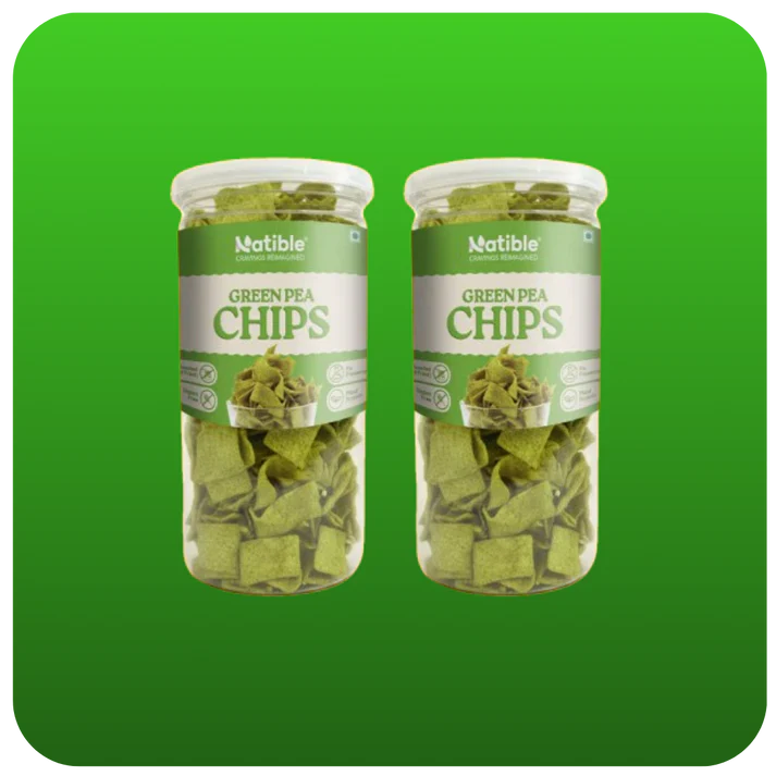 Roasted Green Pea Chips Combo
