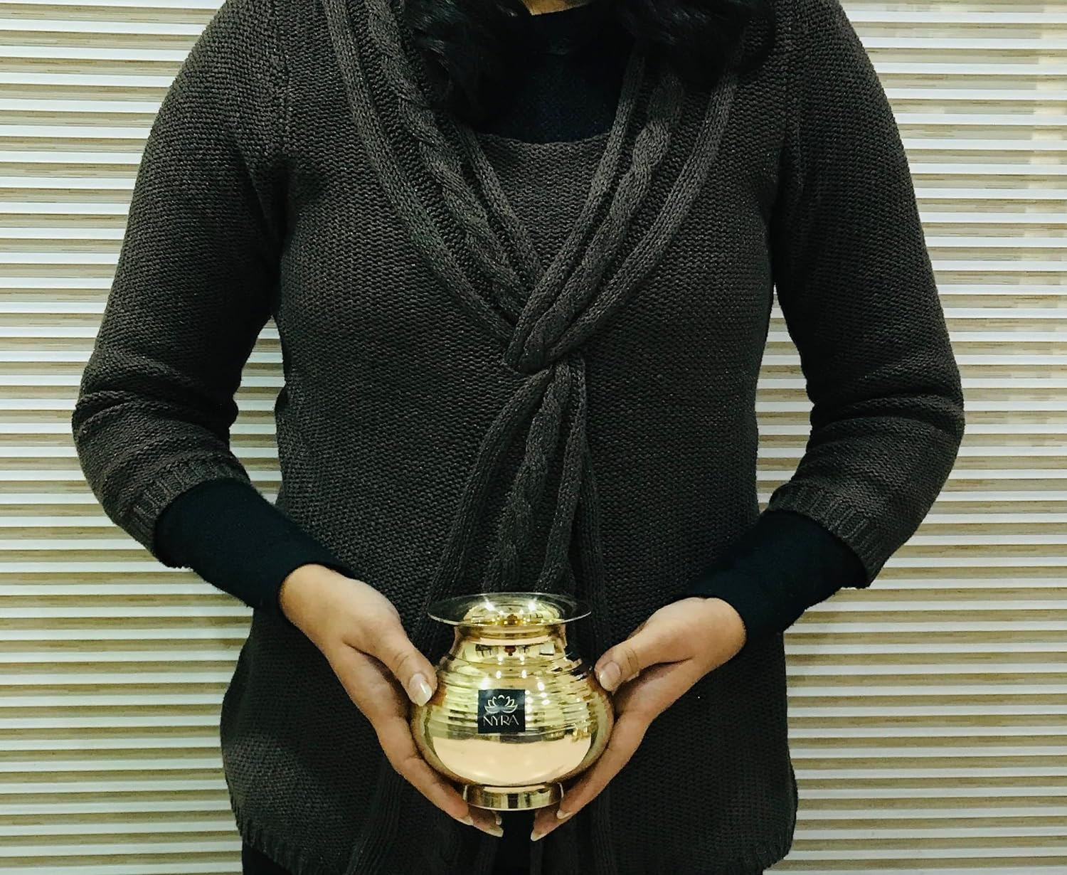 Pure Brass Kalash Peetal Lota 