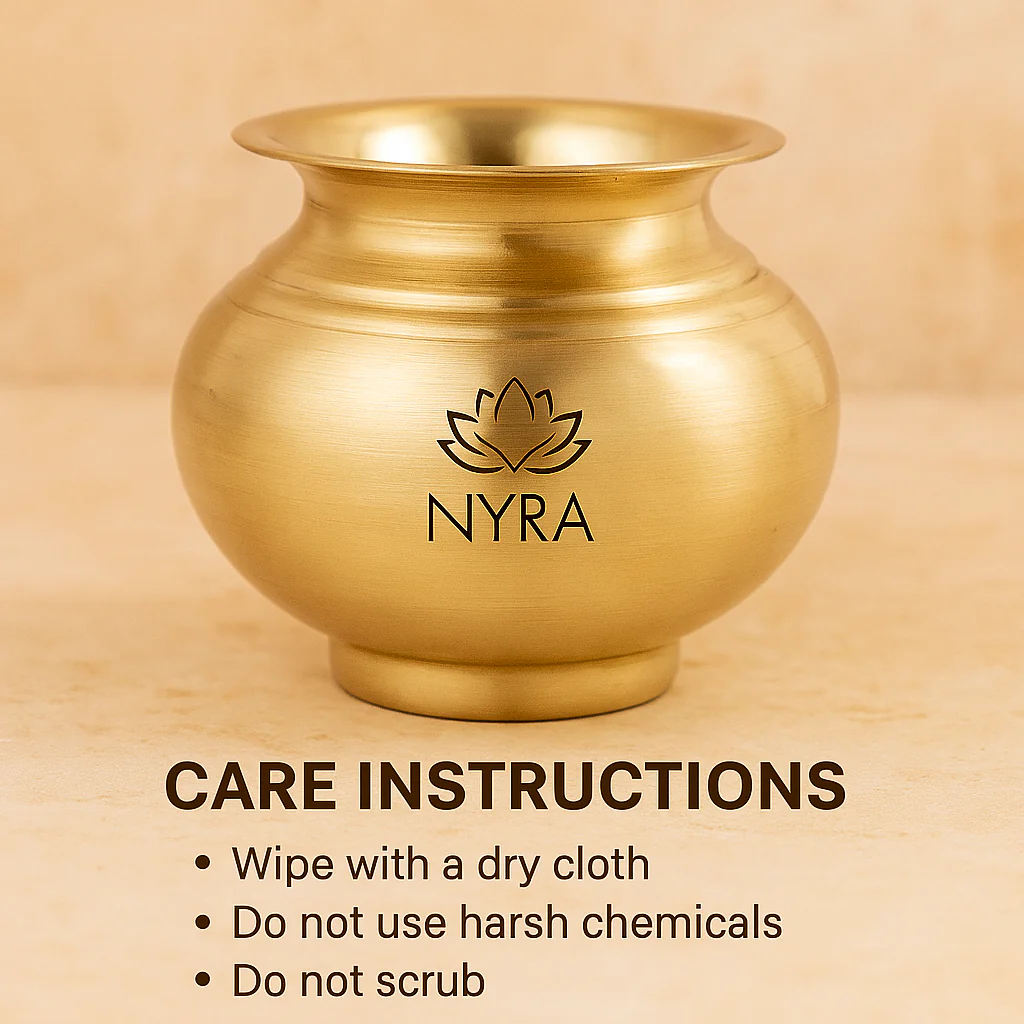 Pure Brass Kalash Peetal Lota 