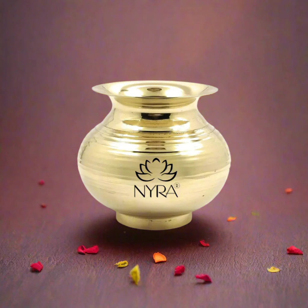 Pure Brass Kalash Peetal Lota 