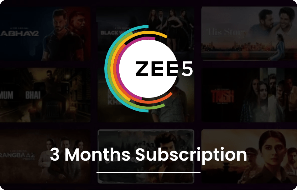 ZEE5 Quarterly Subscription