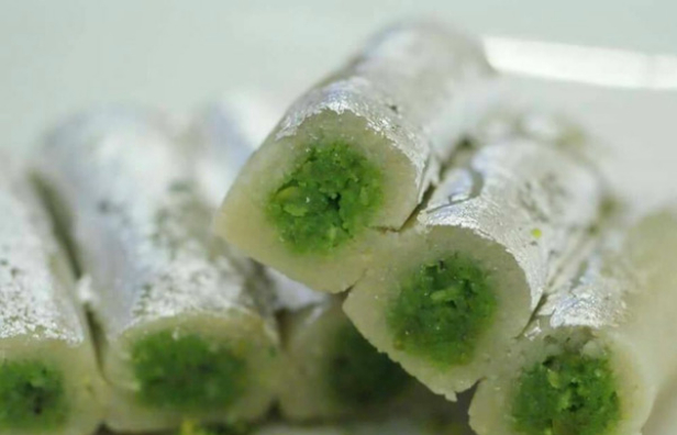 Cashew Pistachio Roll (Vegan)