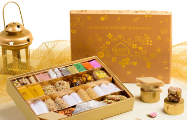 Almond House Holi Special Premium Assorted Sweet Box