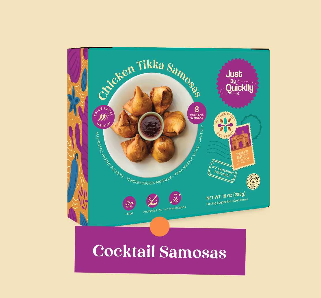 Chicken Tikka Samosas
