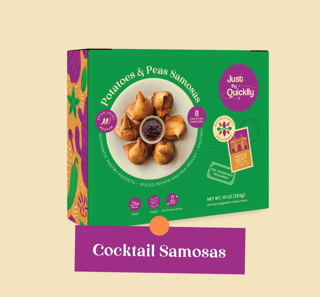 Potatoes & Peas Samosas