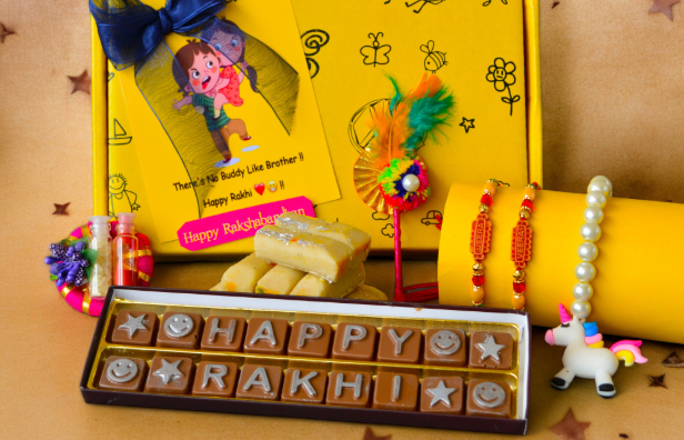 Raksha Bandhan Hamper For Kids – Includes Rakhi