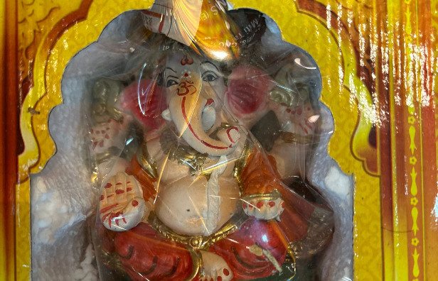 10 Inch Ganesh Idol & Modak Combo	
