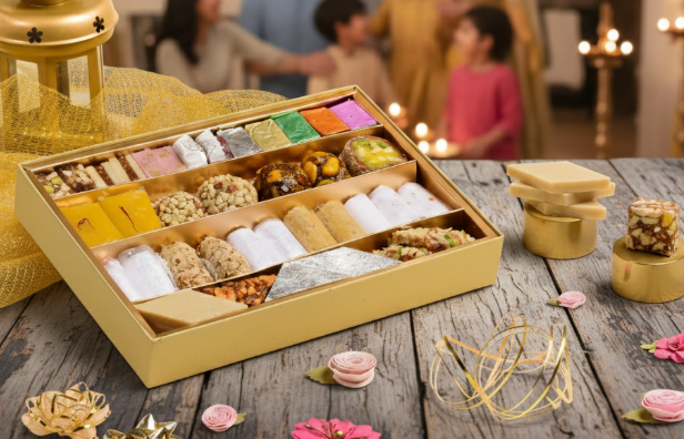 Almond House Diwali Sweet Box