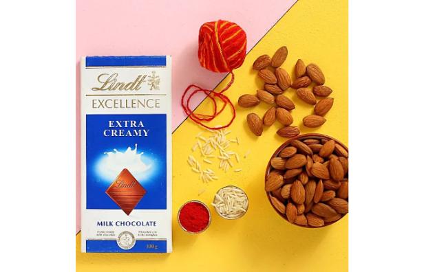 Bhai Dooj Special Lindt And Almonds Combo