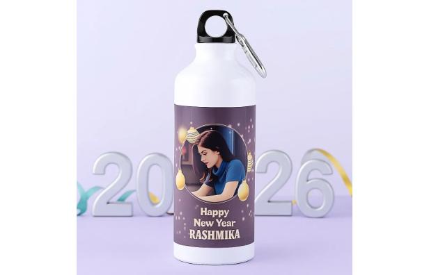 Happy New Year Personalised Bottle